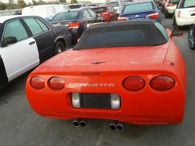 1G1YY32G8W5118843 - 1998 CHEVROLET CORVETTE RED photo 6