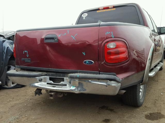 1FTRW07L73KA86275 - 2003 FORD F150 SUPER RED photo 9