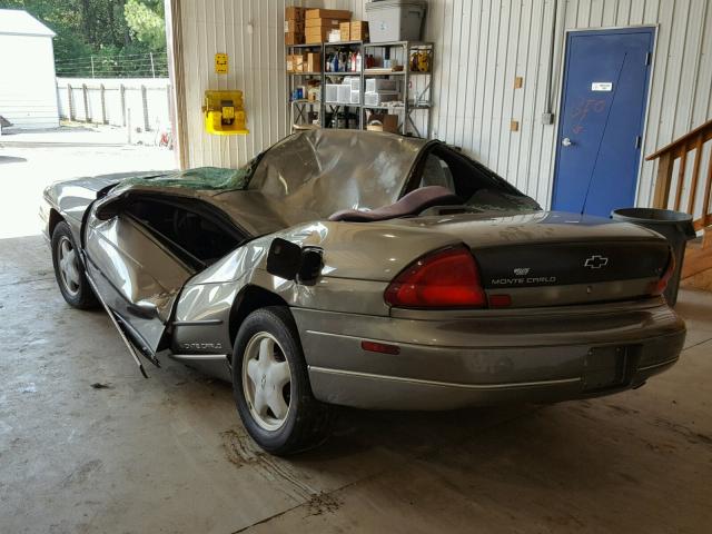 2G1WW12M6T9309652 - 1996 CHEVROLET MONTE CARL ნაცრისფერი ფოტო 3