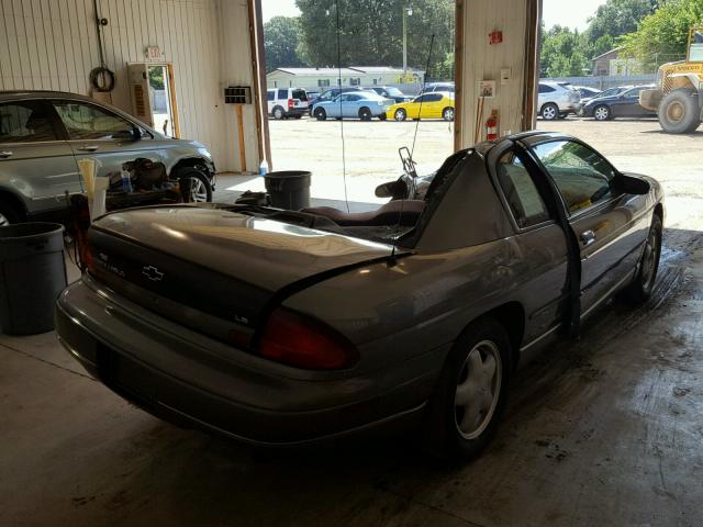 2G1WW12M6T9309652 - 1996 CHEVROLET MONTE CARL ნაცრისფერი ფოტო 4