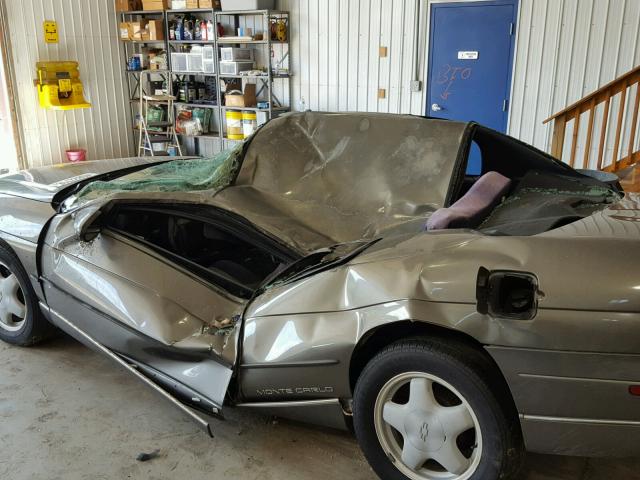 2G1WW12M6T9309652 - 1996 CHEVROLET MONTE CARL ნაცრისფერი ფოტო 9