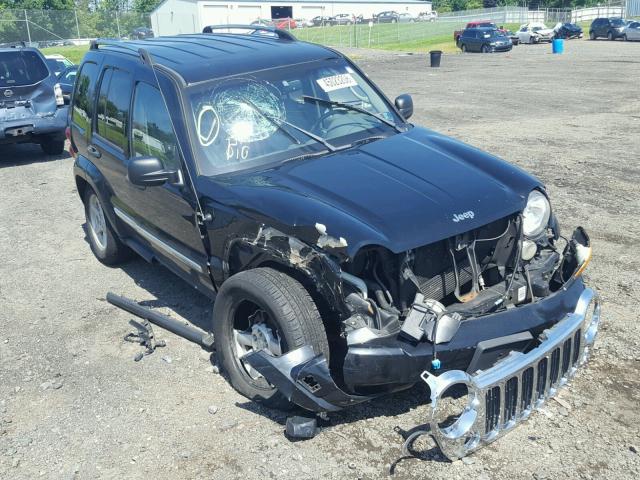 1J4GL58K46W238264 - 2006 JEEP LIBERTY LI BLACK photo 1