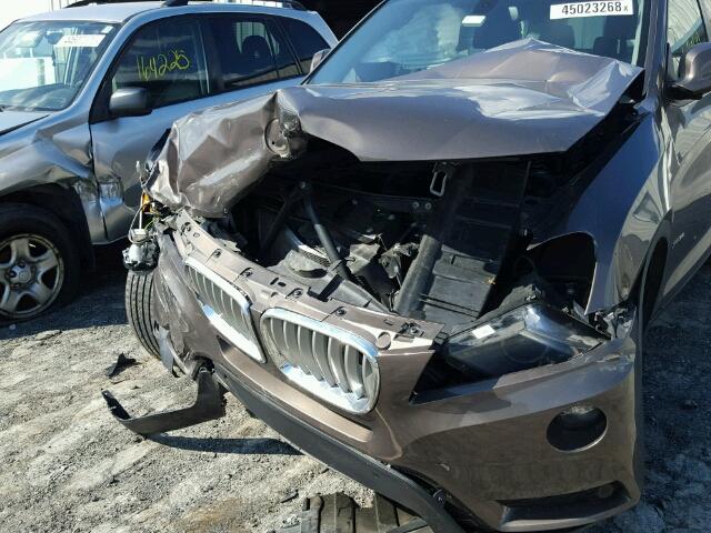 5UXWX7C51CL736551 - 2012 BMW X3 XDRIVE3 BROWN photo 9