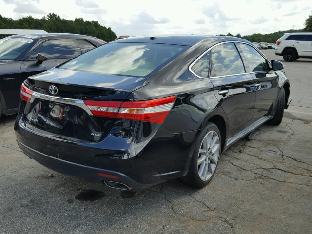 4T1BK1EB8EU103181 - 2014 TOYOTA AVALON BAS BLACK photo 4