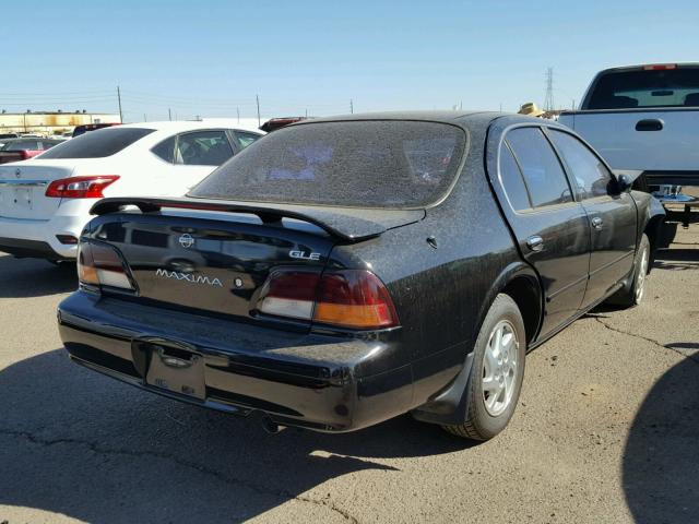 JN1CA21D7XM406645 - 1999 NISSAN MAXIMA GLE BLACK photo 4