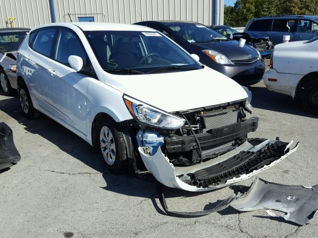 KMHCT5AEXGU259542 - 2016 HYUNDAI ACCENT WHITE photo 1