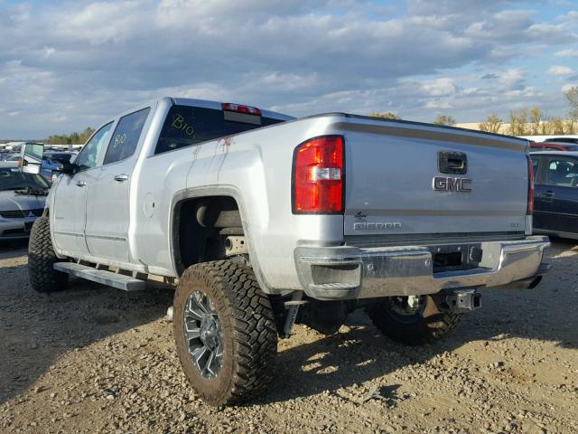 1GT12TEG9HF158691 - 2017 GMC SIERRA K25 SILVER photo 3