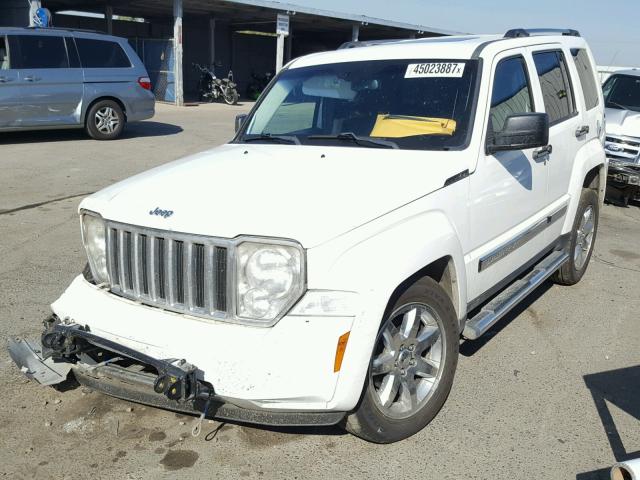 1J8GN58K79W538815 - 2009 JEEP LIBERTY LI WHITE photo 2