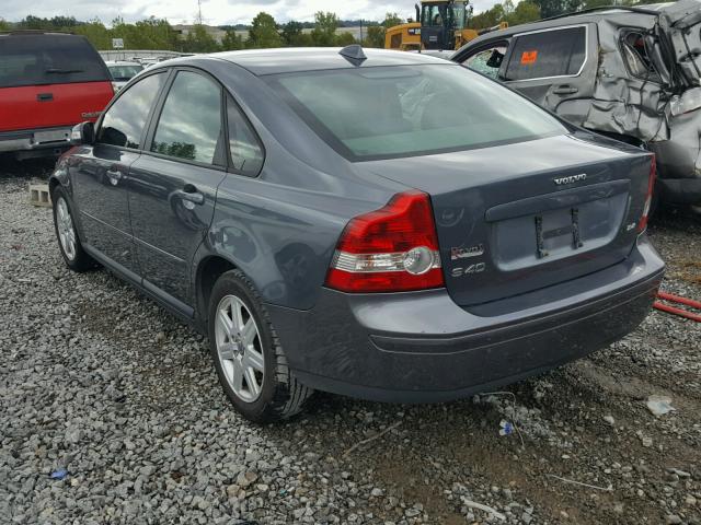 YV1MS382372301471 - 2007 VOLVO S40 2.4I GRAY photo 3