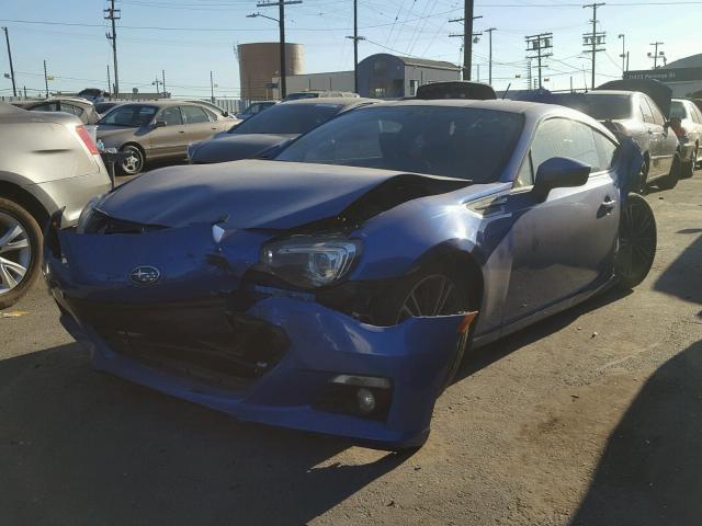 JF1ZCAC18D1613773 - 2013 SUBARU BRZ 2.0 LI BLUE photo 2