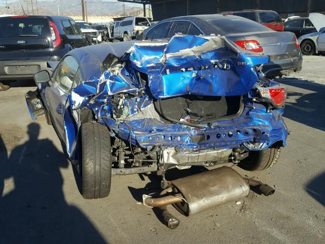 JF1ZCAC18D1613773 - 2013 SUBARU BRZ 2.0 LI BLUE photo 3