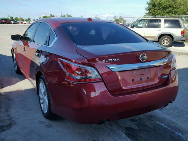 1N4AL3AP2DC246745 - 2013 NISSAN ALTIMA 2.5 RED photo 3