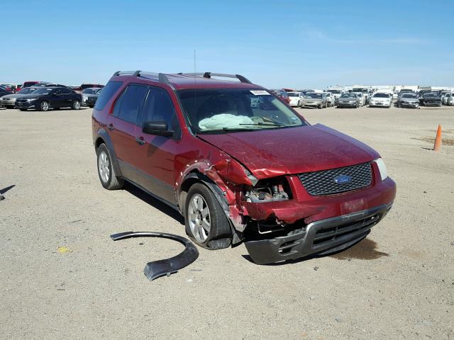 1FMZK01166GA21410 - 2006 FORD FREESTYLE RED photo 1