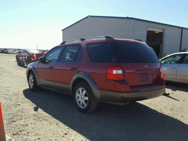 1FMZK01166GA21410 - 2006 FORD FREESTYLE RED photo 3