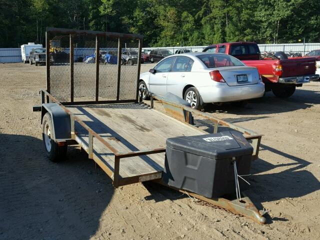 5JWTU101991024427 - 2009 UTILITY TRAILER BLACK photo 1