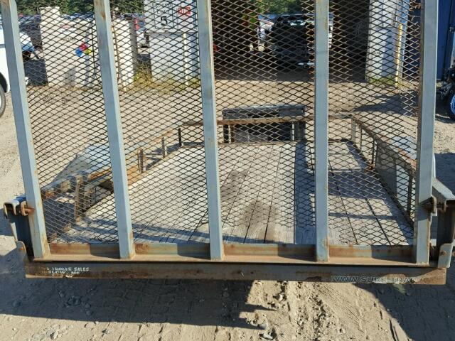 5JWTU101991024427 - 2009 UTILITY TRAILER BLACK photo 6