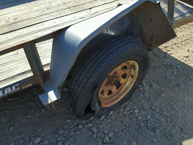 5JWTU101991024427 - 2009 UTILITY TRAILER BLACK photo 8