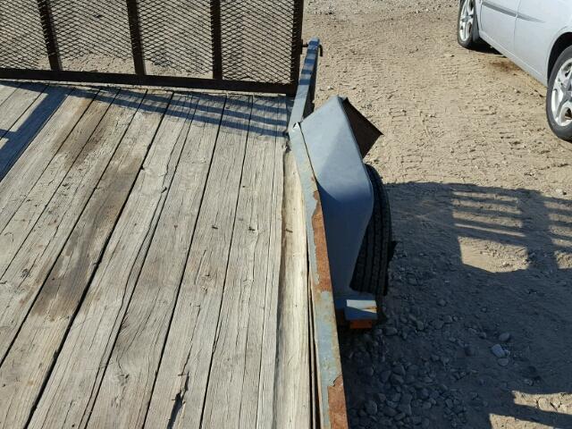 5JWTU101991024427 - 2009 UTILITY TRAILER BLACK photo 9