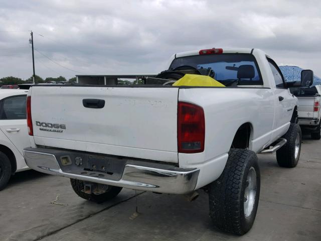 3D7KS26CX5G850095 - 2005 DODGE RAM 2500 S WHITE photo 4
