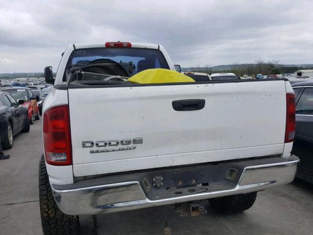 3D7KS26CX5G850095 - 2005 DODGE RAM 2500 S WHITE photo 6