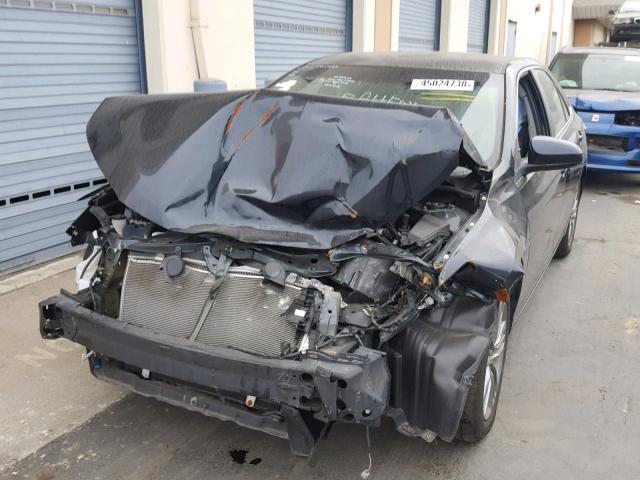 4T1BF1FK9FU022744 - 2015 TOYOTA CAMRY LE CHARCOAL photo 2