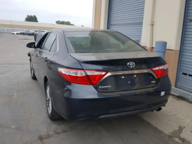 4T1BF1FK9FU022744 - 2015 TOYOTA CAMRY LE CHARCOAL photo 3