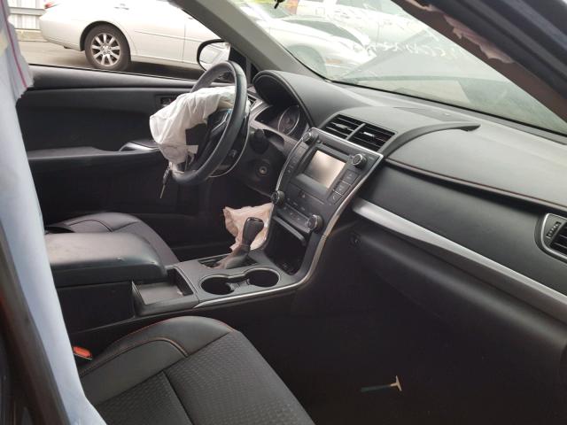 4T1BF1FK9FU022744 - 2015 TOYOTA CAMRY LE CHARCOAL photo 5