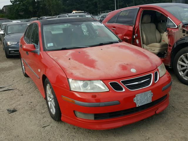 YS3FH46Y741002490 - 2004 SAAB 9-3 AERO RED photo 1