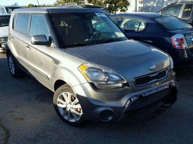 KNDJT2A61D7602851 - 2013 KIA SOUL + GRAY photo 1