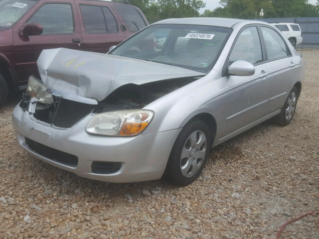 KNAFE121285533034 - 2008 KIA SPECTRA EX SILVER photo 2