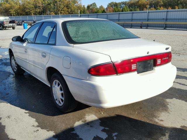 2G4WS52J741223925 - 2004 BUICK CENTURY CU YELLOW photo 3