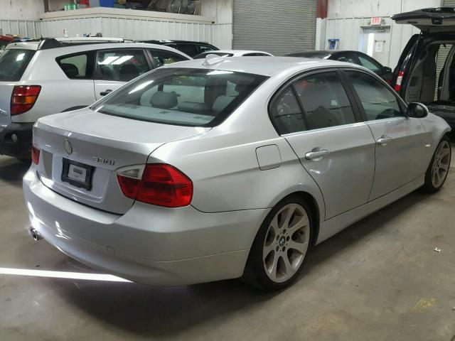 WBAVB33516KS36465 - 2006 BMW 330 I SILVER photo 4