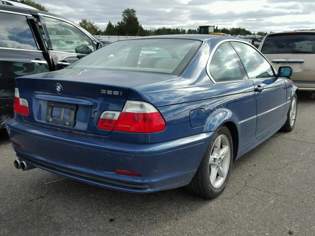 WBABN33482JW51462 - 2002 BMW 325 BLUE photo 4