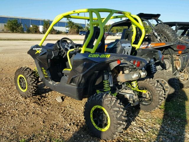 3JBPDAR27FJ002013 - 2015 CAN-AM MAVERICK 1 BLACK photo 3