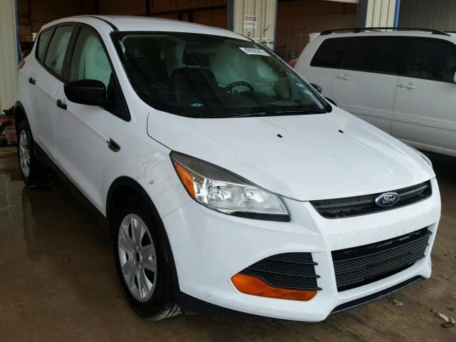 1FMCU0F78EUC59451 - 2014 FORD ESCAPE S WHITE photo 1