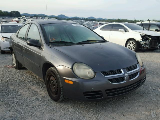 1B3ES26C23D239559 - 2003 DODGE NEON SE GRAY photo 1