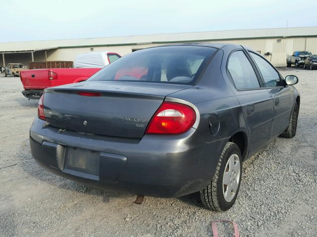 1B3ES26C23D239559 - 2003 DODGE NEON SE GRAY photo 4