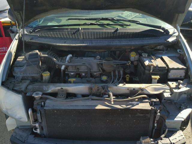 1D4GP45R24B542982 - 2004 DODGE CARAVAN SX SILVER photo 7