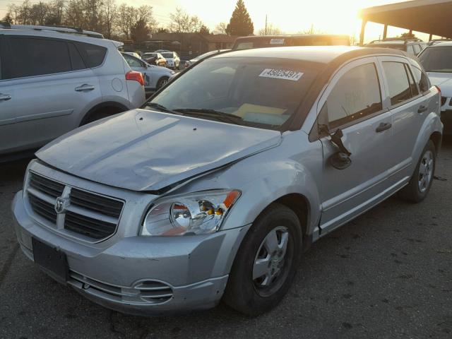 1B3HB28B78D650464 - 2008 DODGE CALIBER SILVER photo 2