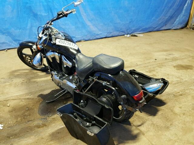 JH2SC6709DK300372 - 2013 HONDA VT1300 CS BLACK photo 3