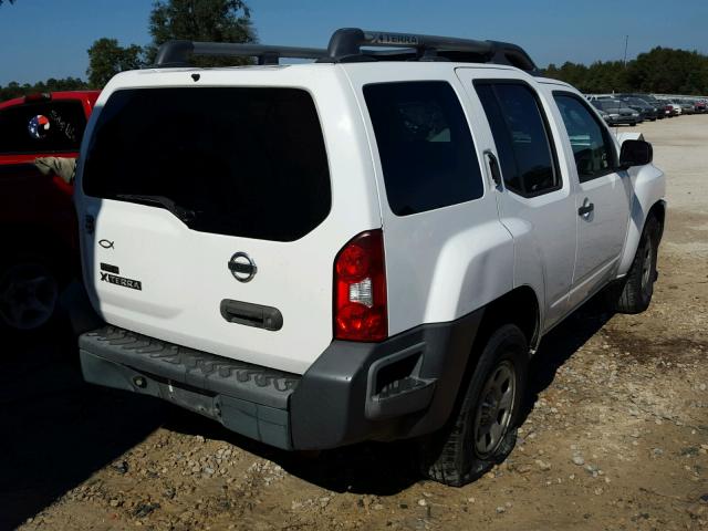 5N1AN08U18C505144 - 2008 NISSAN XTERRA OFF WHITE photo 4