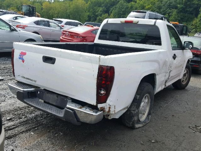 1GCCS34E688229309 - 2008 CHEVROLET COLORADO L WHITE photo 4