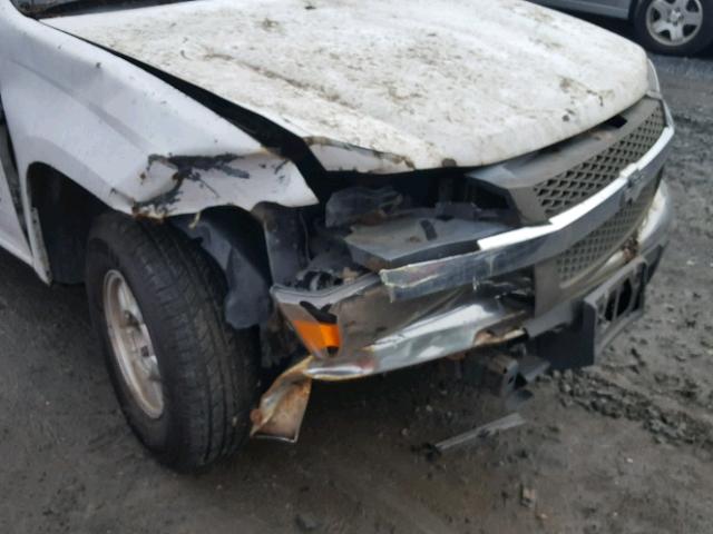 1GCCS34E688229309 - 2008 CHEVROLET COLORADO L WHITE photo 9