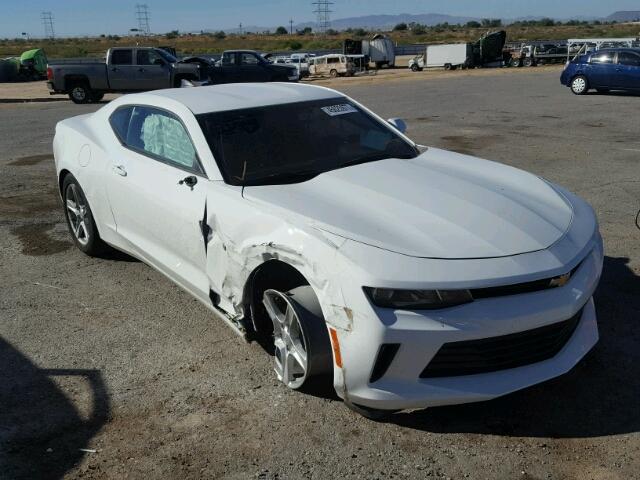 1G1FB1RX8H0161260 - 2017 CHEVROLET CAMARO LT WHITE photo 1