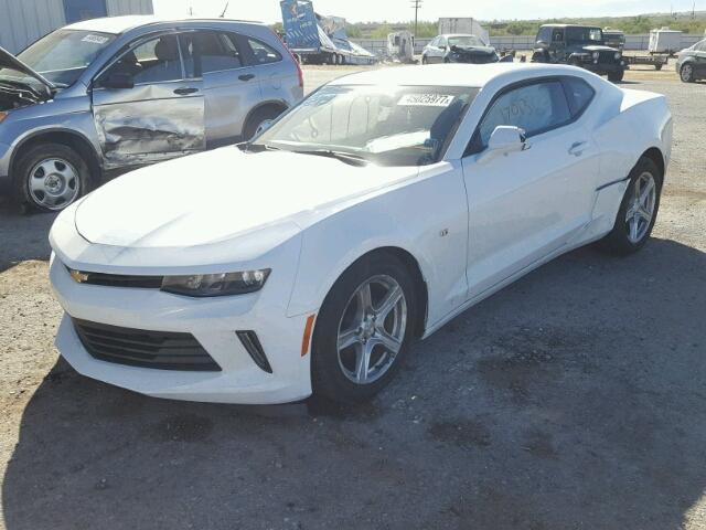 1G1FB1RX8H0161260 - 2017 CHEVROLET CAMARO LT WHITE photo 2