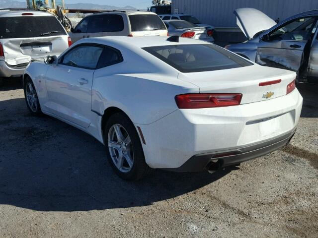 1G1FB1RX8H0161260 - 2017 CHEVROLET CAMARO LT WHITE photo 3