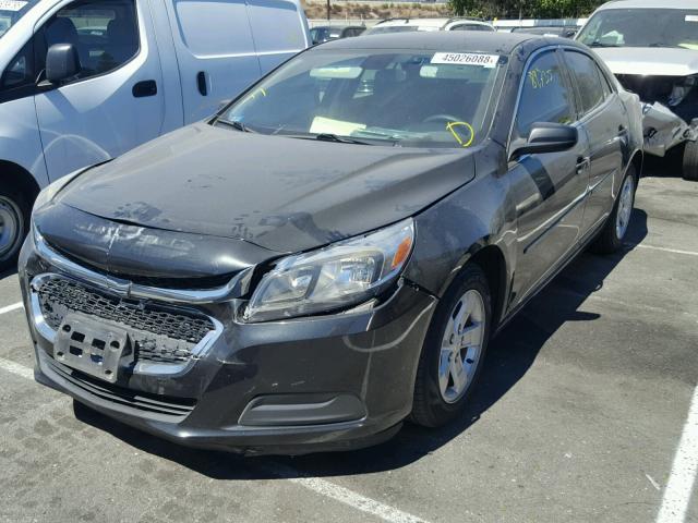 1G11B5SL3EF124764 - 2014 CHEVROLET MALIBU LS 黑色 照片 2