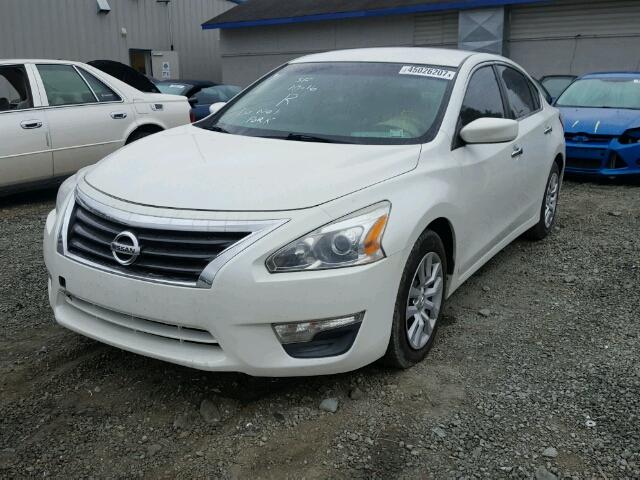 1N4AL3APXDN573009 - 2013 NISSAN ALTIMA 2.5 WHITE photo 2