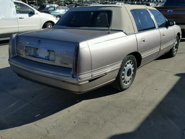 1G6KF5493WU771960 - 1998 CADILLAC DEVILLE CO BEIGE photo 4