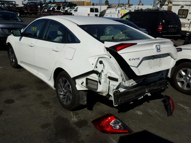 2HGFC2F7XGH513491 - 2016 HONDA CIVIC EX WHITE photo 3